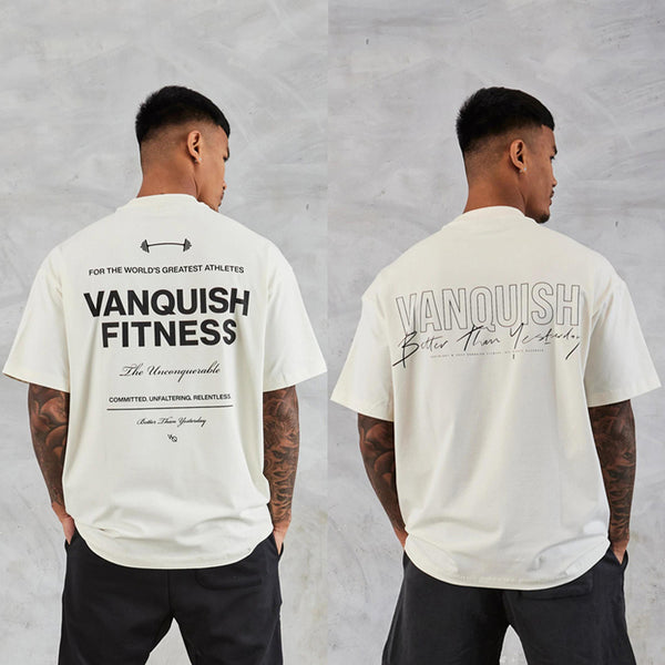 Men’s Athletic Fit T-Shirt Breathable Loose Gym Top