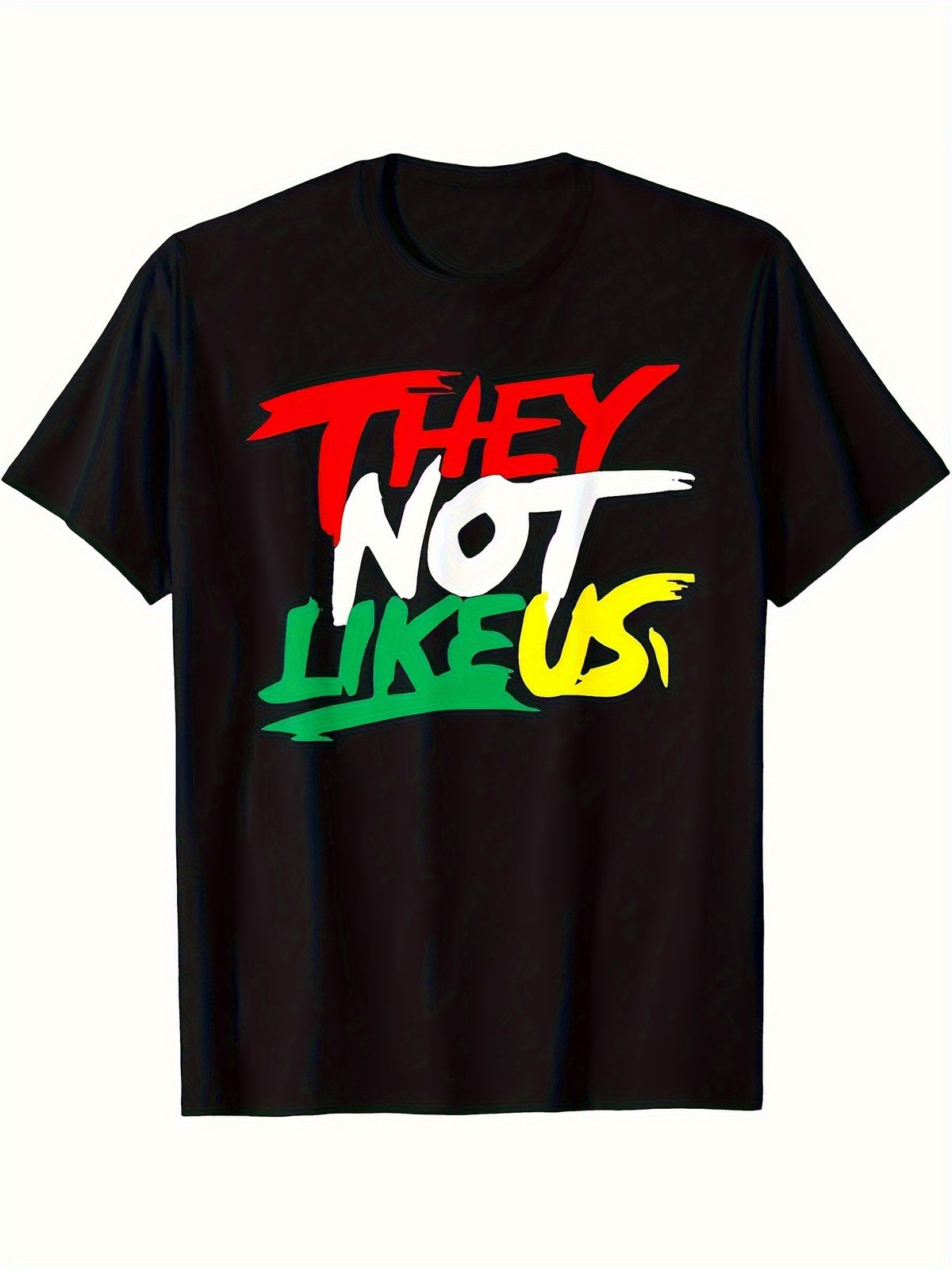 They Not Like Us Tee Men Hip Hop Graphic Streetwear