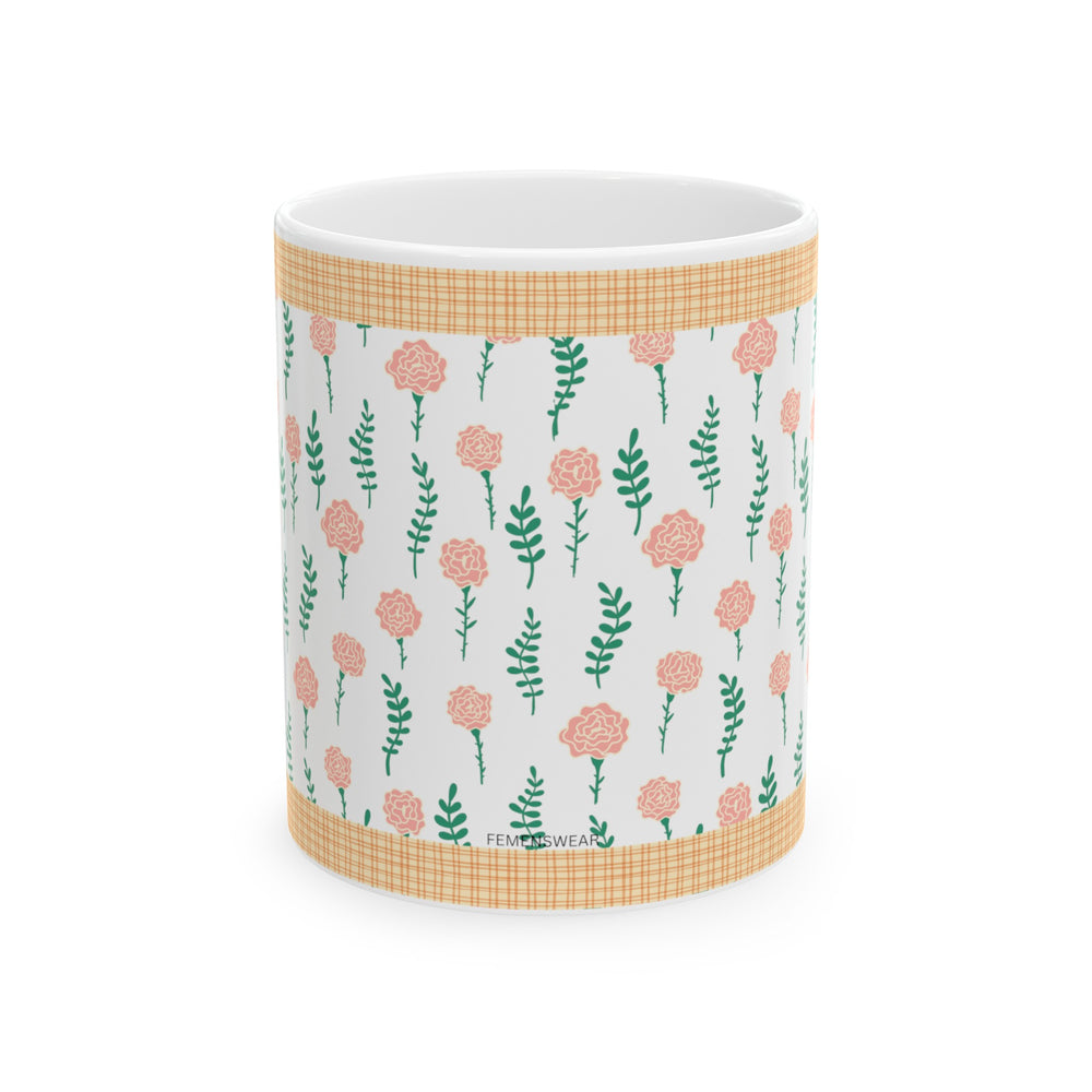Country Floral Mug, 11oz