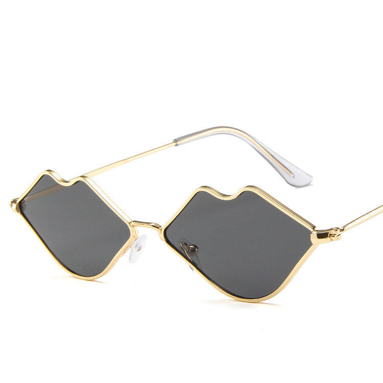 Women's Retro Hot Lips Sunglasses