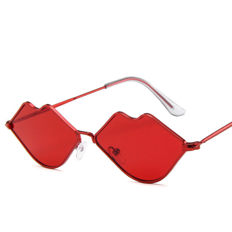 Women's Retro Hot Lips Sunglasses