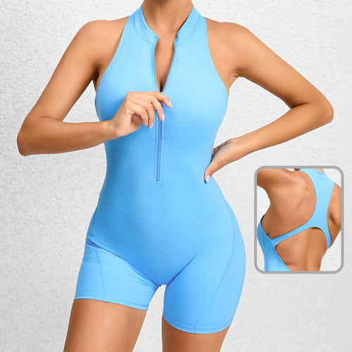 Tummy Control Workout Romper Built for Strength and Movement