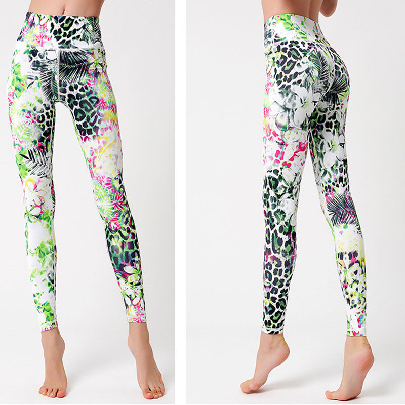 Color Pop Fitness Leggings with Stretch Fit for Active Days