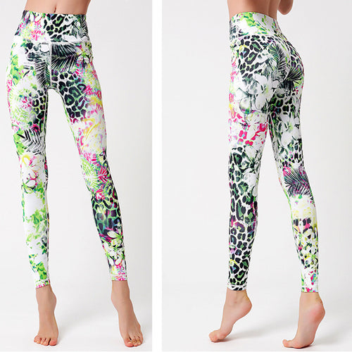 Color Pop Fitness Leggings with Stretch Fit for Active Days
