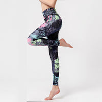 Color Pop Fitness Leggings with Stretch Fit for Active Days