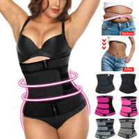 3-Belt Waist Trainer Bodysuit for Intense Workouts