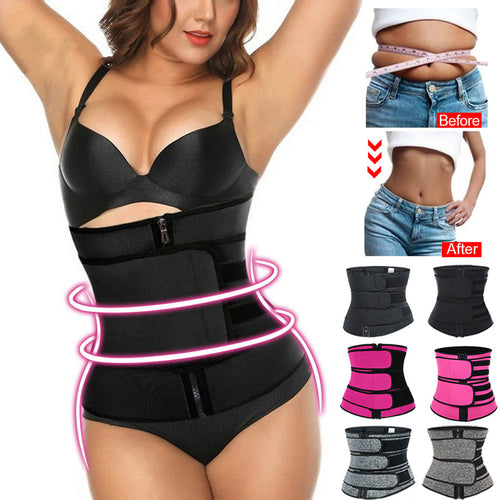 3-Belt Waist Trainer Bodysuit for Intense Workouts