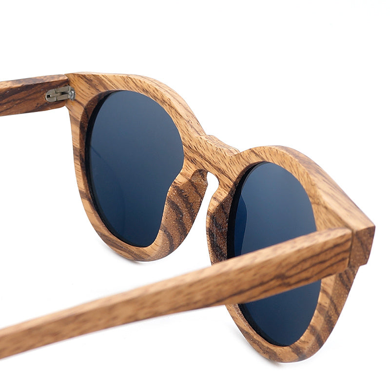 Eco-Friendly Wooden Frame Sunglasses Unisex Style
