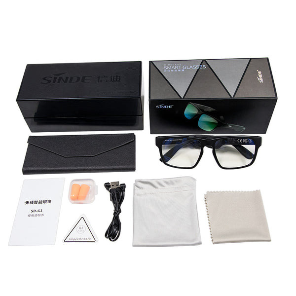 Smart Bluetooth Sunglasses - Built-in Speaker & Microphone