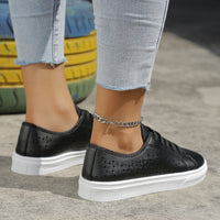 Breathable Hollow-Out Casual Flats