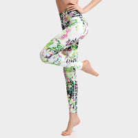 Color Pop Fitness Leggings with Stretch Fit for Active Days