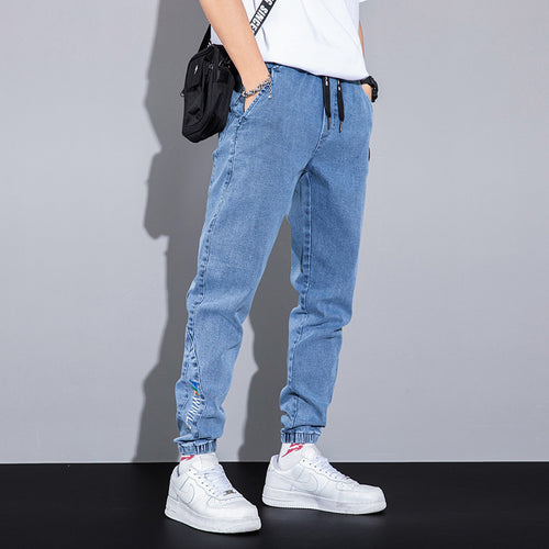 Men's Loose Fit Jeans Harlan Bunch Streetwear Denim