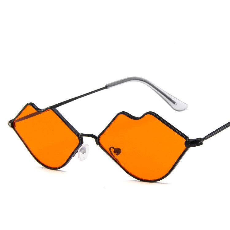 Women's Retro Hot Lips Sunglasses