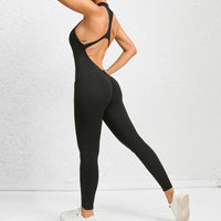 Sleeveless Yoga Jumpsuit Women Tummy Control Butt Lifting Activewear