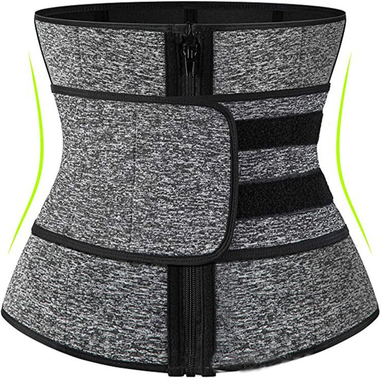 3-Belt Waist Trainer Bodysuit for Intense Workouts