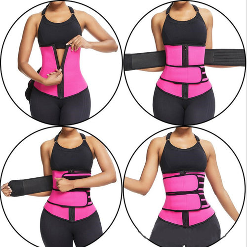 3-Belt Waist Trainer Bodysuit for Intense Workouts