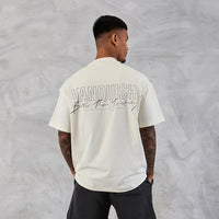 Men’s Athletic Fit T-Shirt Breathable Loose Gym Top