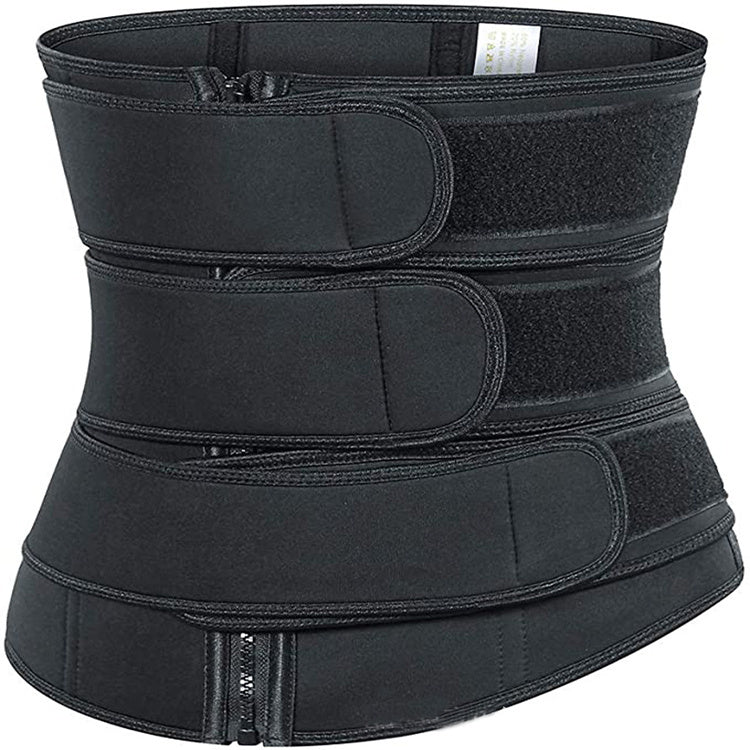3-Belt Waist Trainer Bodysuit for Intense Workouts