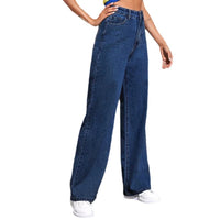 Classic High-Waist Wide-Leg Jeans