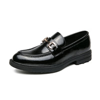 Mens Horsebit Loafers Chunky Sole Platform Shoes