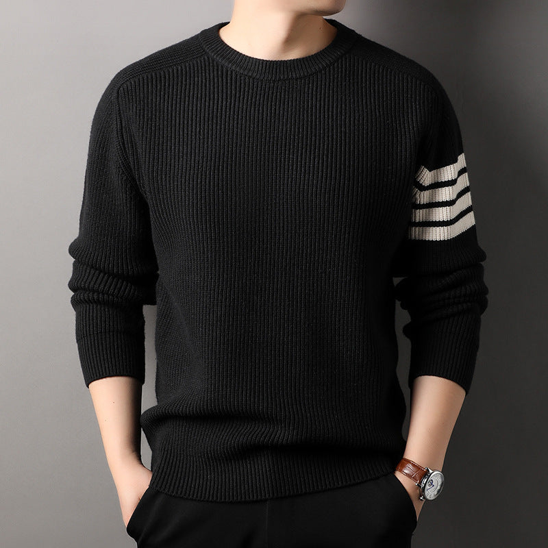 Relaxed Fit Men’s Sweater Everyday Comfort