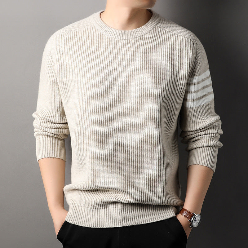 Relaxed Fit Men’s Sweater Everyday Comfort