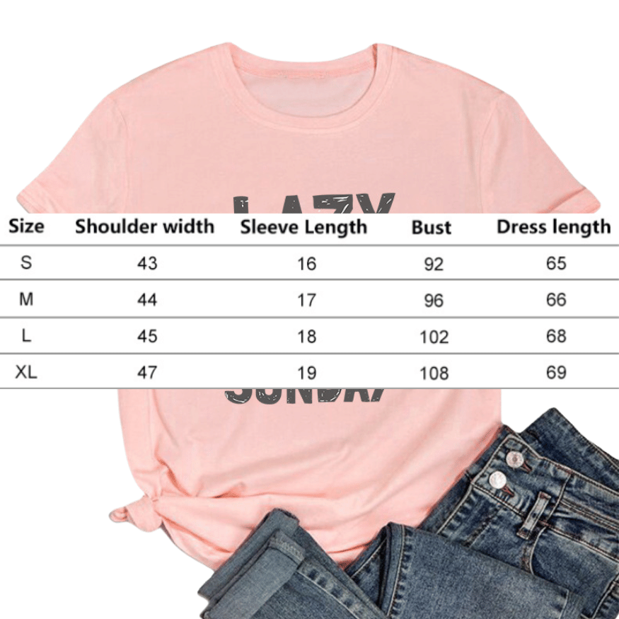 Lazy Sunday Printed Tee