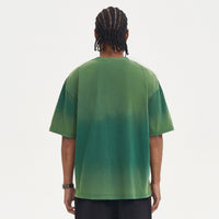 Vintage Style Tie-dyed Cotton Tee