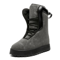 Waterproof High-Top Boots for Men Trendy and Warm