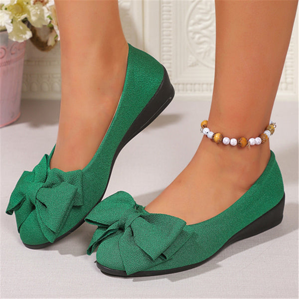 Women's Flats with Bow Knot Perfect for Everyday Wear