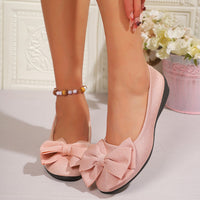 Women's Flats with Bow Knot Perfect for Everyday Wear
