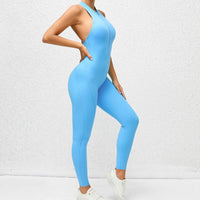 Sleeveless Yoga Jumpsuit Women Tummy Control Butt Lifting Activewear