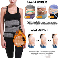 3-Belt Waist Trainer Bodysuit for Intense Workouts