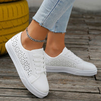 Breathable Hollow-Out Casual Flats
