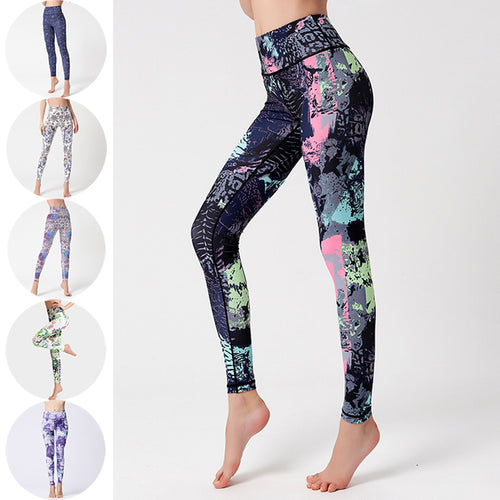 Color Pop Fitness Leggings with Stretch Fit for Active Days
